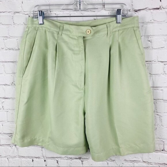 Fairway Outfitters Mint Green Golf Bermuda Shorts - Picture 2 of 8